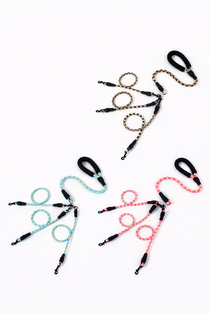 3, 4, 5, or 6 Lead Leash