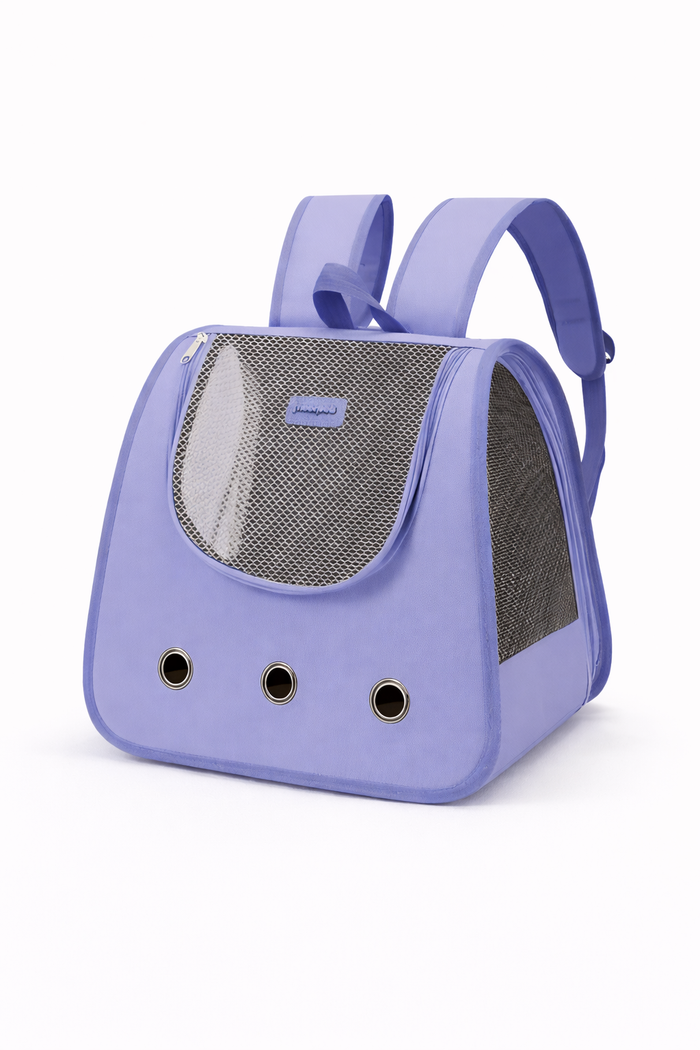 Pet Mesh Backpack Ventilated, Comfy, and Hands‑Free