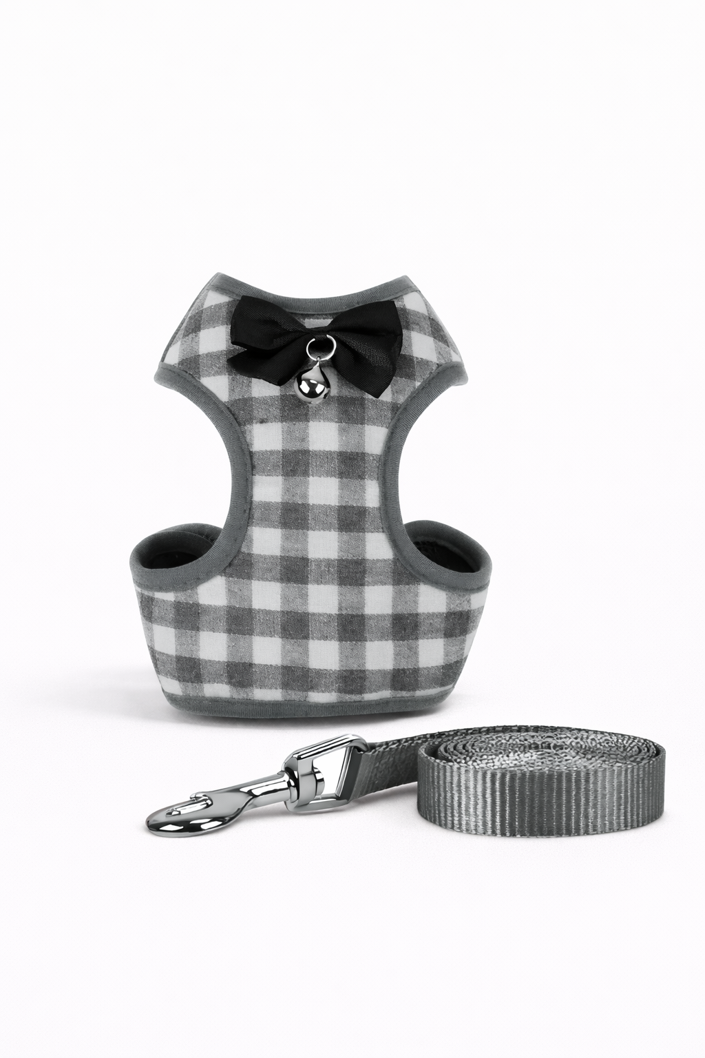 Plaid Pup Harness Sets