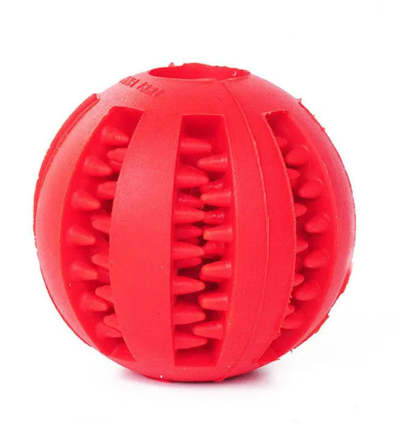 Pet Dog Chew Ball Interactive Slow Feeder Treat Dispenser Toy
