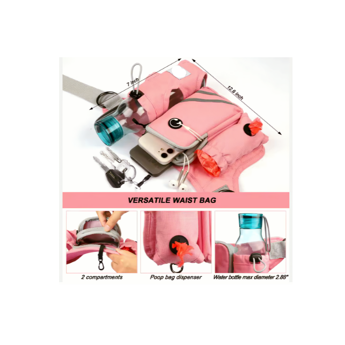 Hands‑Free Joggers Leash