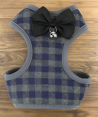 Plaid Pup Harness Sets