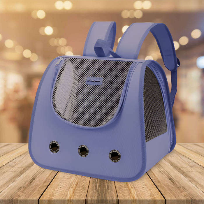 Pet Mesh Backpack Ventilated, Comfy, and Hands‑Free